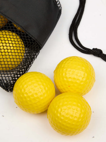 Golf Practice Balls with Mesh Pouch