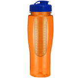 Translucent Orange/Blue Lid