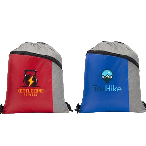 Geneva Drawstring Backpack - 210D Polyester - ColorJet