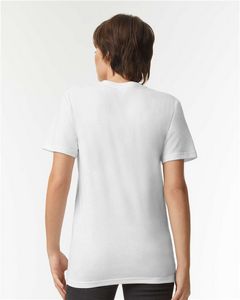 American Apparel® Unisex CVC V-Neck Tee