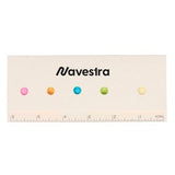 000403 Recycled Milk Carton Sticky Notes & Ruler Pad