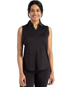 Cutter & Buck Forge Eco Stretch Recycled Womens Sleeveless Polo