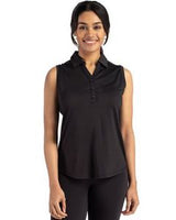 Cutter & Buck Forge Eco Stretch Recycled Womens Sleeveless Polo