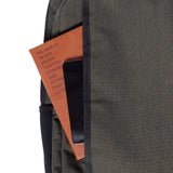 BGR105 Backpack KHaki SlipPocket Finish Image Blank