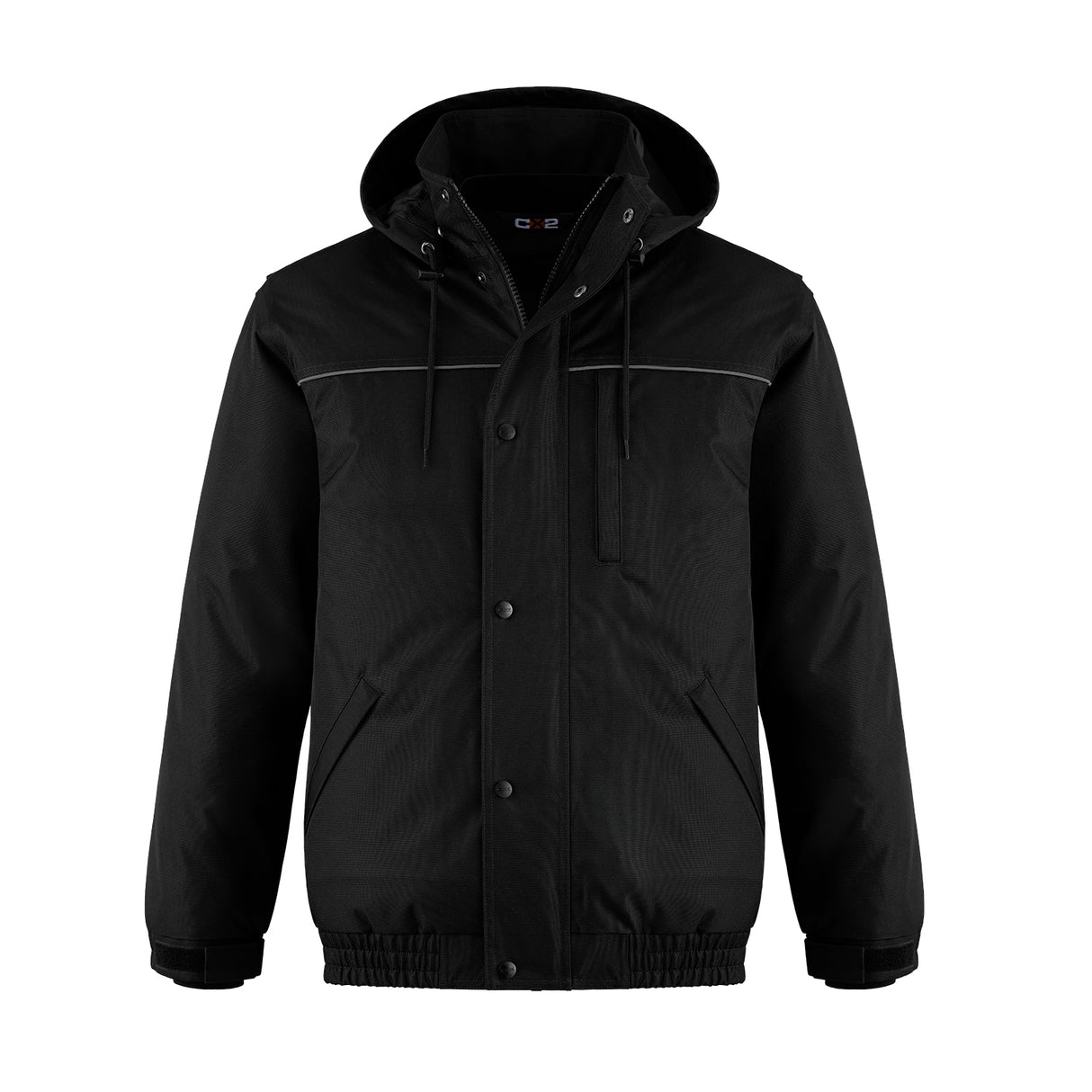 Extreme Adult Heavy Duty 3" 1 Bomber Jacket w/Detachable Hood