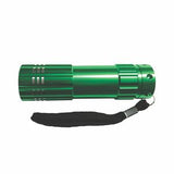 Mini Aluminum, 9 LED Flashlight (3-5 Days)