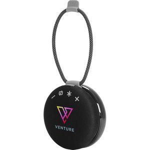 Black/Clear Logo Hanging Side View