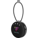 Black/Clear Logo Hanging Side View