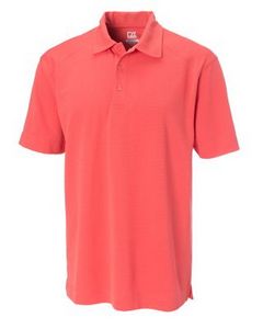 Cutter & Buck CB Drytec Genre Textured Solid Mens Polo