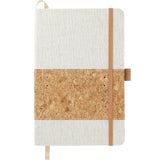 5.5'' x 8.5'' FSC® Mix Recycled Cotton Cork Notebook