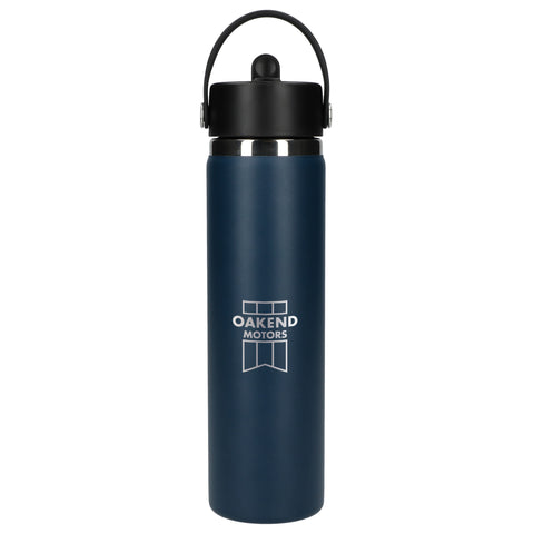 Hydro Flask® Wide Mouth 24oz Bottle with Flex Straw Cap