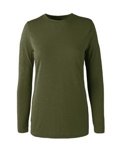 PRIMEASE® Ladies' Triblend Long Sleeve Tee Shirt