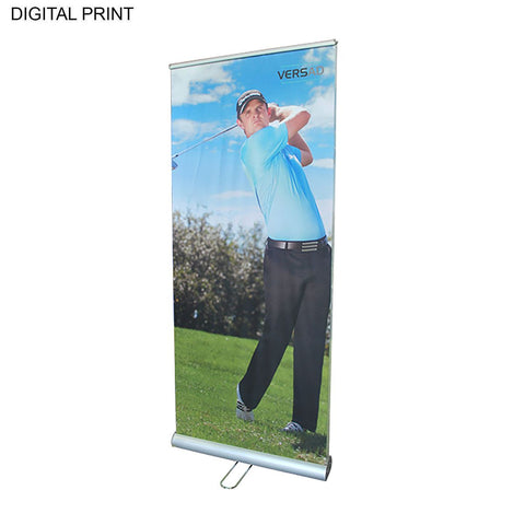 24Hr Express Ship- Premium Retractable Pull Up Banner Double sided Graphics (33.5