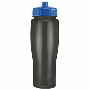 24 Oz. Contour Translucent Bottle w/ Push Pull Lid