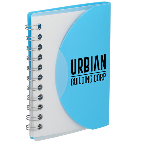 3.4'' x 4.5'' FSC® Recycled Post Spiral Notebook