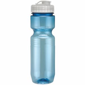 26 Oz. Translucent Jogger Bottle with Flip Top Lid