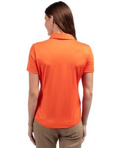 Cutter & Buck Prospect Eco Textured Stretch Recycled Womens Short Sleeve Polo