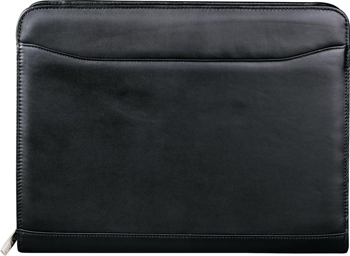 Millennium Leather Zippered Padfolio with FSC® Mix Paper