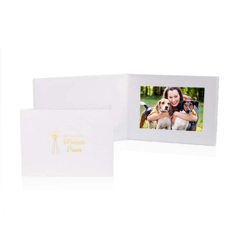 Roxbury Single Folder - White