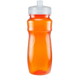 Orange/Translucent Clear Lid Blank