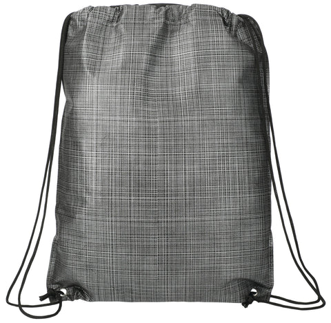 Crossweave Heat Sealed Drawstring Bag