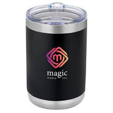 Black/Stainless Silver/Clear Logo