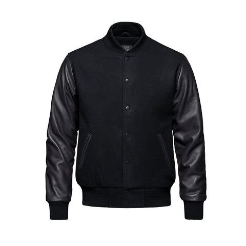 Varsity - Melton and Leather Varsity Jacket