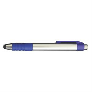 Carlisle Plastic Plunger Action Ballpoint Pen with soft PDA stylus (3-5 Days)