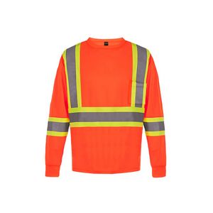 000924 Beacon Adult Long Sleeve Hi-Vis T-Shirt
