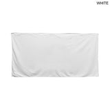 48 Hr Quick Ship - Oversized Golf Towel in Soft Velour Terry, 30x60, with Black Hook, Sublimated