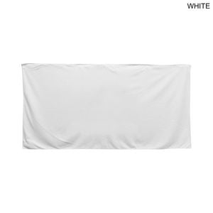 48 Hr Quick Ship - Oversized Golf Towel in Soft Velour Terry, 30x60, with Black Hook, Sublimated