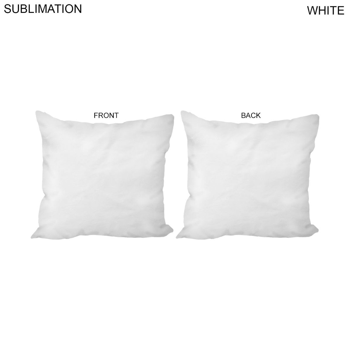 72 Hr Fast Ship-Sublimated XXL Throw Cushion, Invisible Zipper Closure, Removable Insert (20"x20")