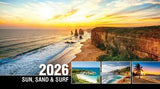 Galleria Sun, Sand & Surf Desk Tent Calendar