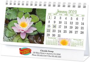 Full Colour Garden Splendor Desk Calendar