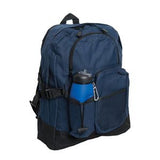 Backpack with 3 Zippered Compartments