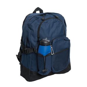 Backpack with 3 Zippered Compartments