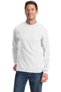 Port & Company® Men's Long Sleeve Essential Pocket T-Shirt