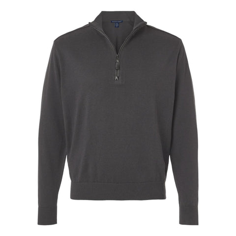 Devon & Jones Men's New Classics Quarter-Zip Sweater