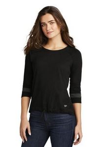 New Era® Ladies Tri-Blend 3/4 Sleeve Tee