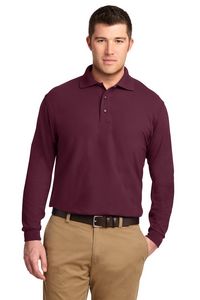 Port Authority® Silk Touch™ Long Sleeve Polo Shirt