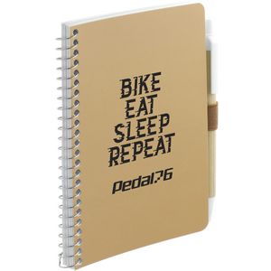 4'' x 6'' FSC® Mix Pocket Spiral Notebook with Pen