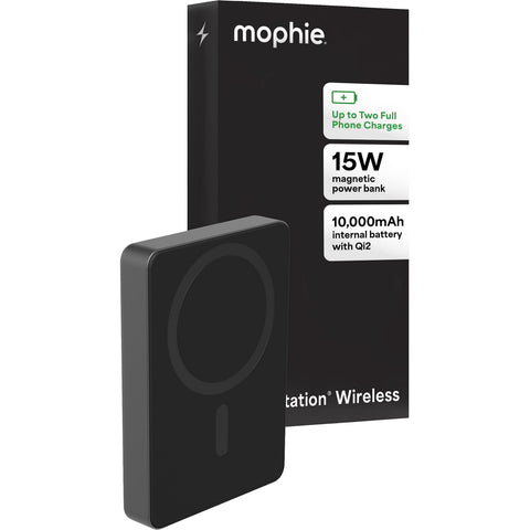 mophie Slim 10,000 mAh Qi 2 Wireless Power Bank