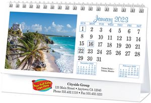 Full Colour Scenic North America Desk Calendar
