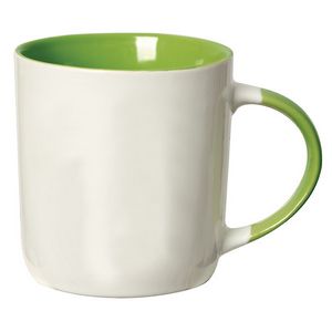 Koho 350 Ml. (12 Fl. Oz.) Stoneware Mug With Colored Handle