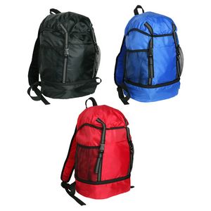 Trail Loop Polyester Drawstring Backpack