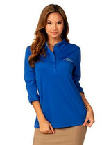 Zorrel® Ladies' Islington Syntrel™ Stretch Polo w/Stripe Accents