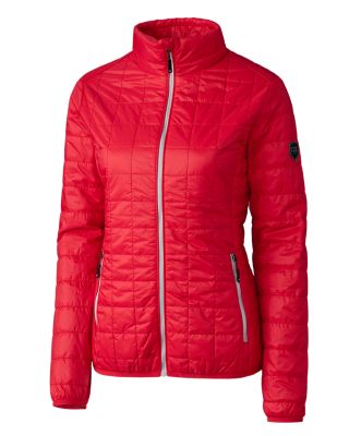 Cutter & Buck Rainier PrimaLoftÂ® Womens Eco Insulated Full Zip Puffer Jacket