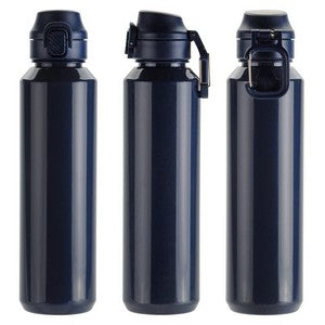 Switchback 27 oz RPET Bottle with Snap-Top Lid & Carabiner