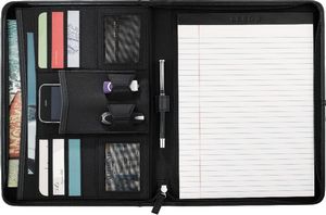 Pedova™ Zippered UltraHyde Padfolio with FSC® Mix Paper