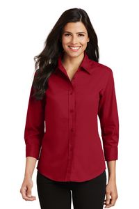 Port Authority® Ladies' Easy Care 3/4 Sleeve Shirt